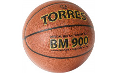 Мяч баскетбольный матчевый "TORRES BM900" Мяч баскетбольный матчевый "TORRES BM900"