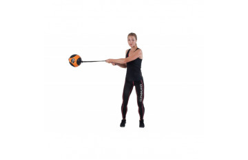 Медицинбол на веревке Pure2Improve Medicine Ball With Rope 4 кг