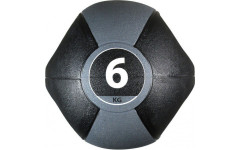 Медицинбол с ручками PURE2IMPROVE MEDICINE BALL 6 кг