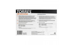 Мяч массажный 'TORRES', диам. 65 см Мяч массажный 'TORRES', диам. 65 см