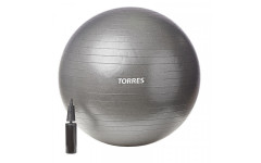 Мяч гимн. 'TORRES', 85 см, с защ.от взрыва,с насосом Мяч гимн. 'TORRES', 85 см, с защ.от взрыва,с насосом