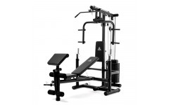 Силовой комплекс со скамьей DFC Homegym D854 Силовой комплекс со скамьей DFC Homegym D854