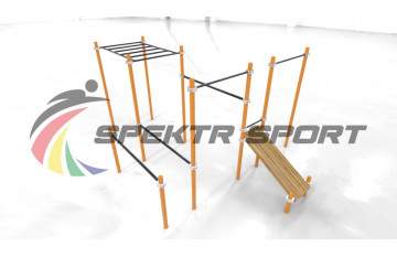 Комплекс для занятий Воркаут SP WRK-52_76mm