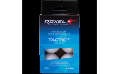 Мяч для настольного тенниса Roxel 1* Tactic, белый, 6 шт