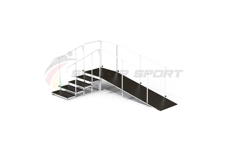 Горка для ходьбы реабилитационная (увеличенная) Spektr Sport