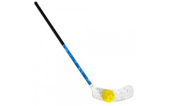 Клюшка для флорбола RealStick Kidscamp, 65см + мяч, левый крюк Клюшка для флорбола RealStick Kidscamp, 65см + мяч, левый крюк
