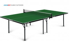 Стол теннисный Start Line Sunny Outdoor зелёный/синий