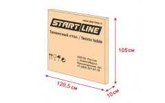 Стол теннисный Start Line Olympic Optima Outdoor Синий